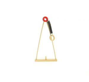 Wooden swing for dolls